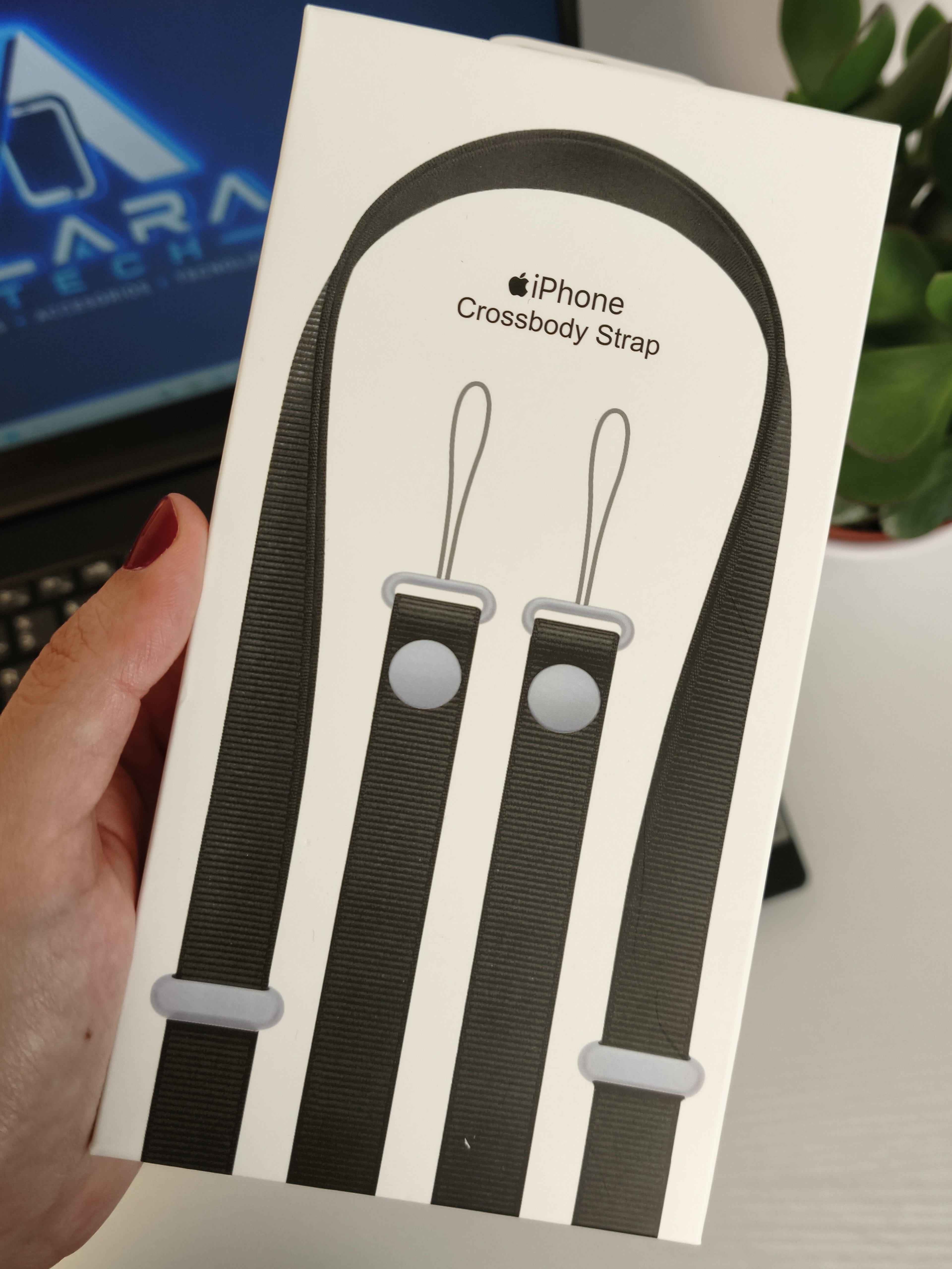 Correa Tejida Cruzada para iPhone — 6 Colores