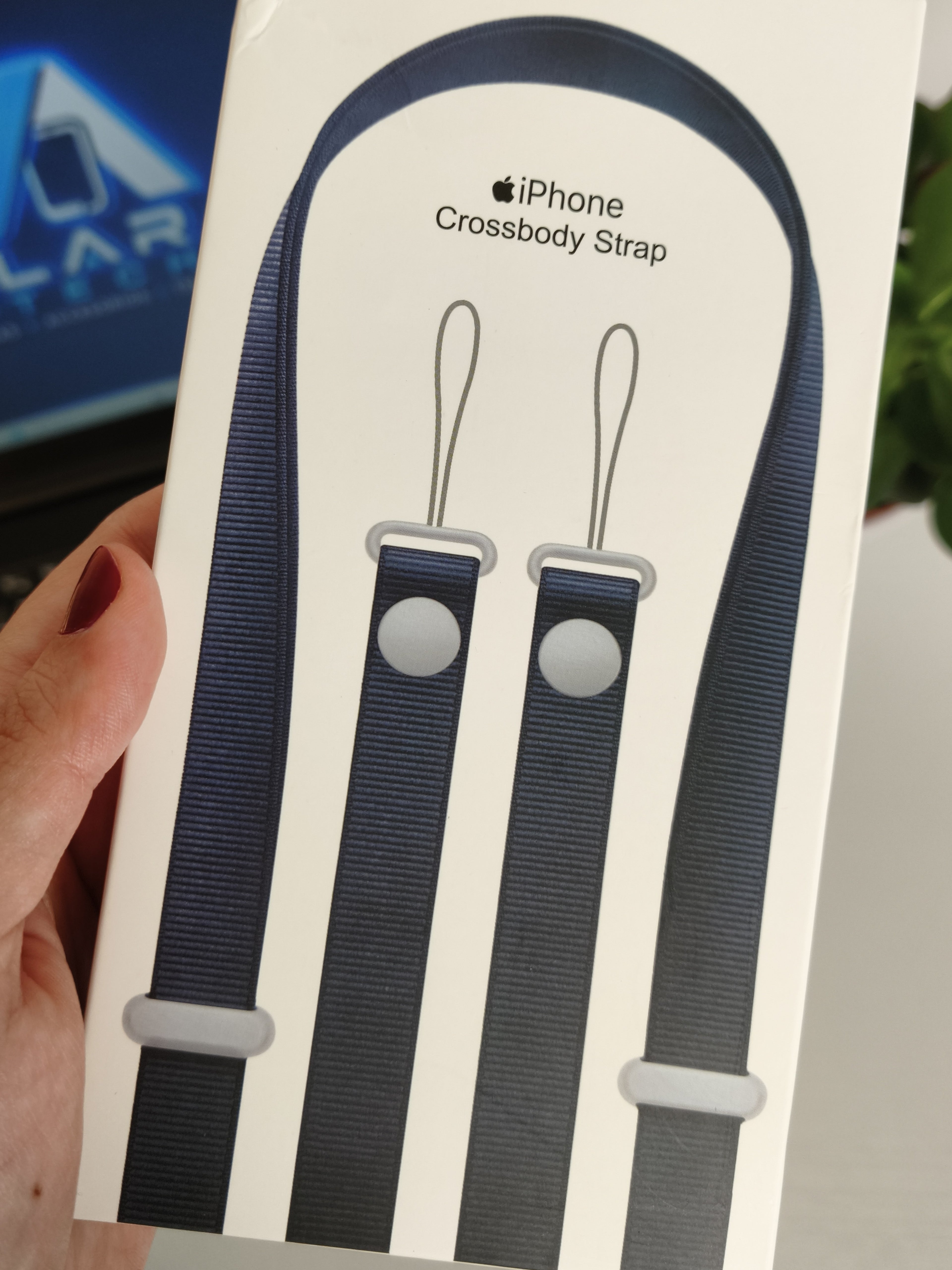 Correa Tejida Cruzada para iPhone — 6 Colores