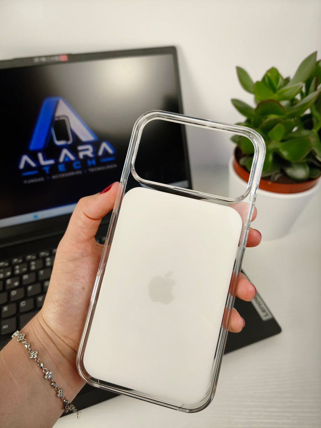 Funda transparente