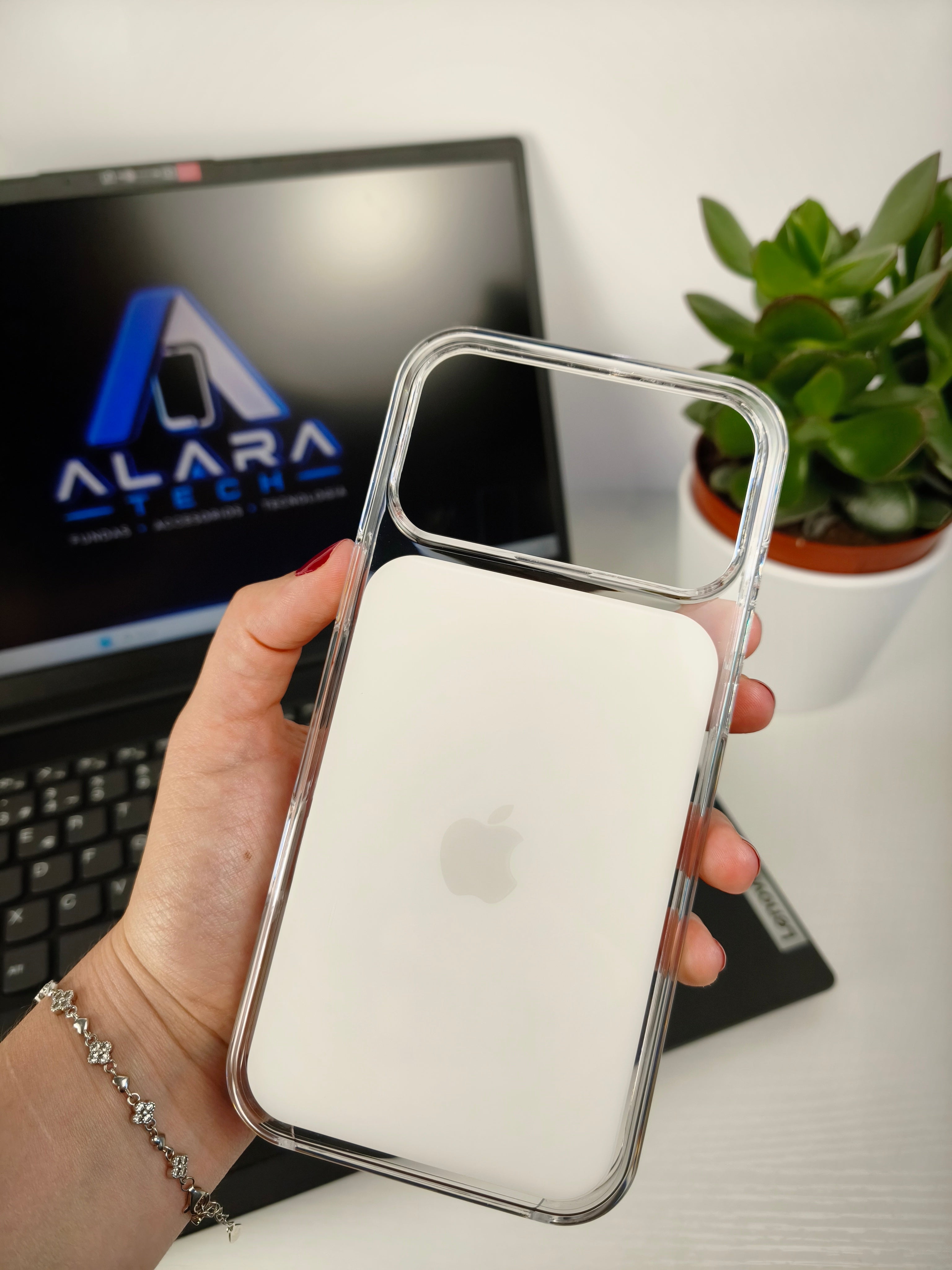 Funda transparente