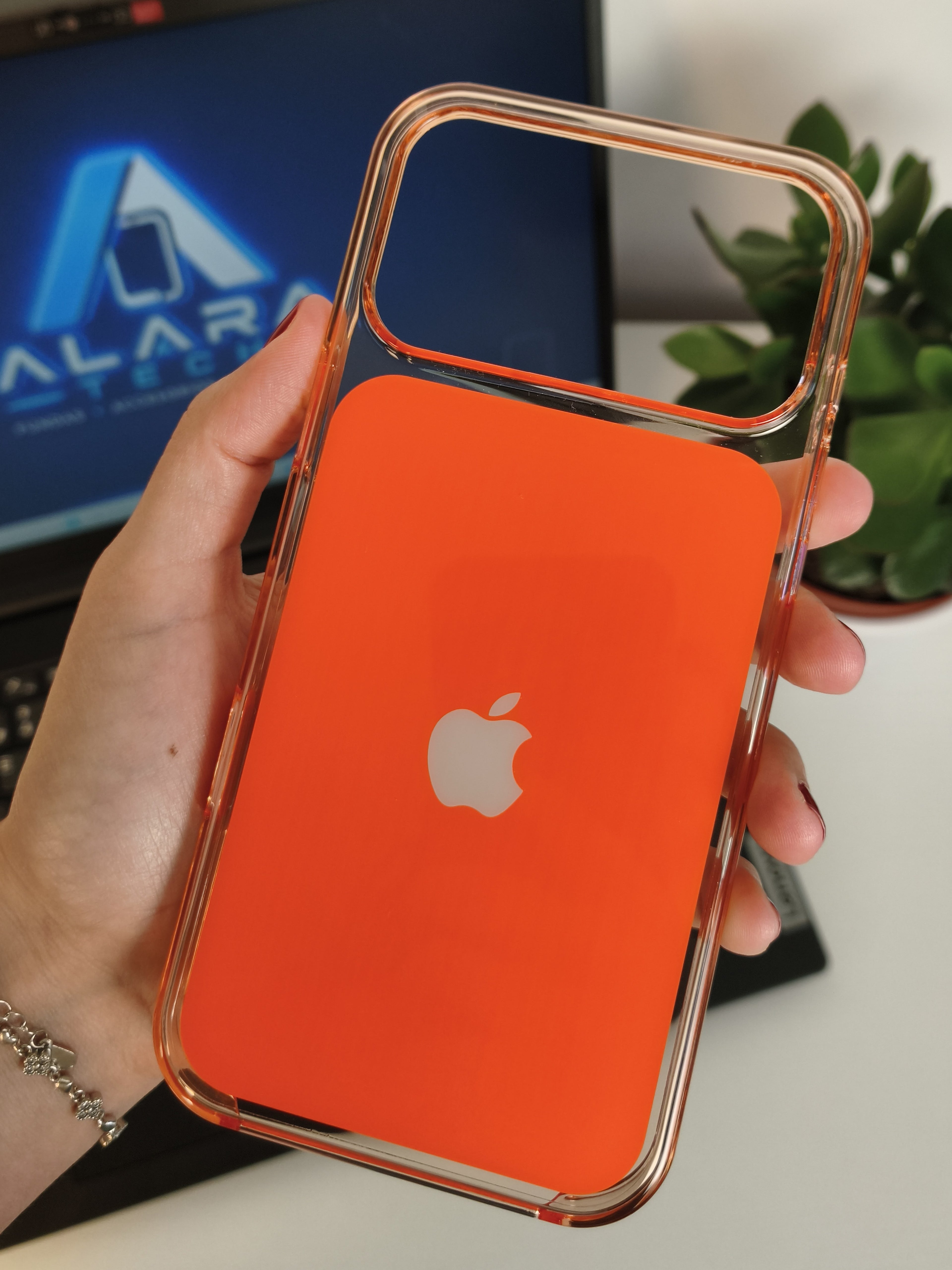 Funda transparente